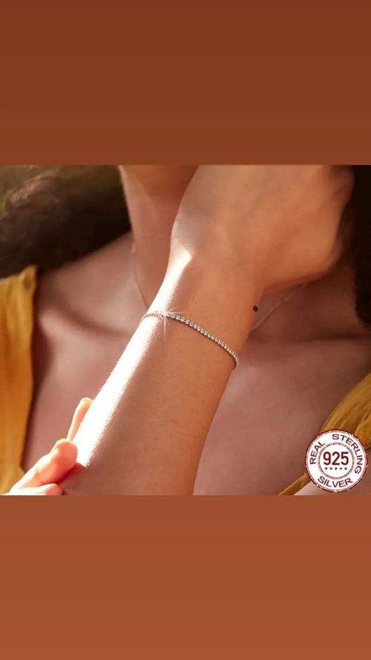 Resizeable Tennis Bracelet