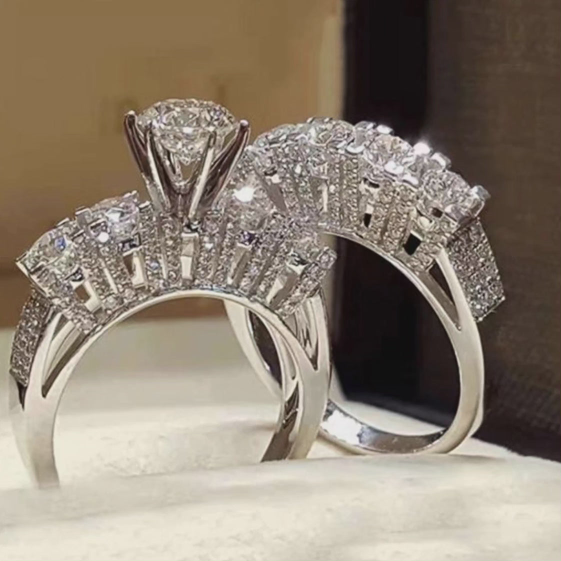 Sparkling Cubic Zirconia Ring