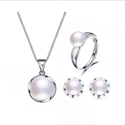 Freshwater Pearls Necklace Set