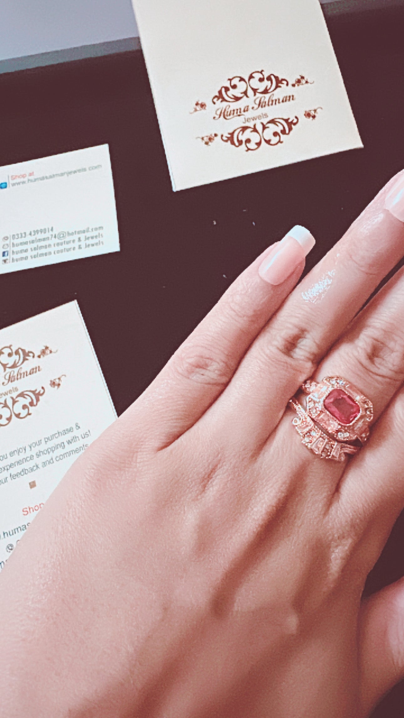 MYSTIQUE RUBY RING