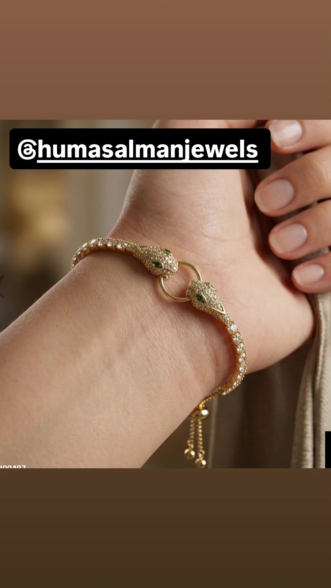 Bracelet serpentine collection