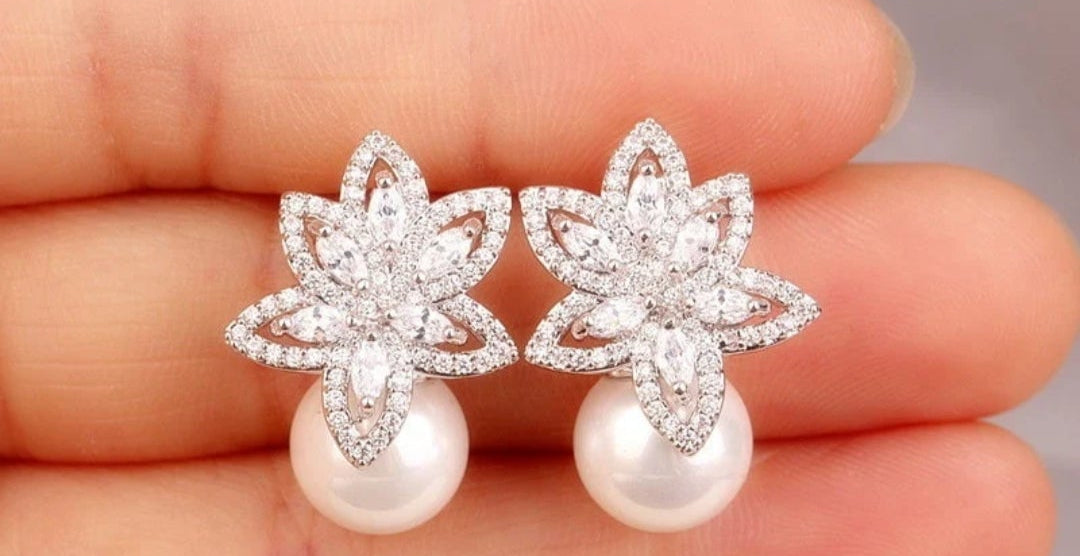 Blossom petal studs