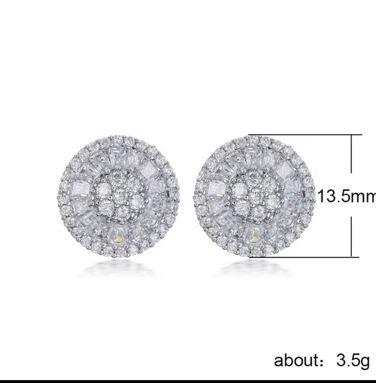 French Vintage studs